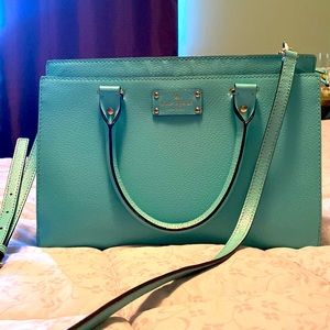 Kate Spade purse- light blue